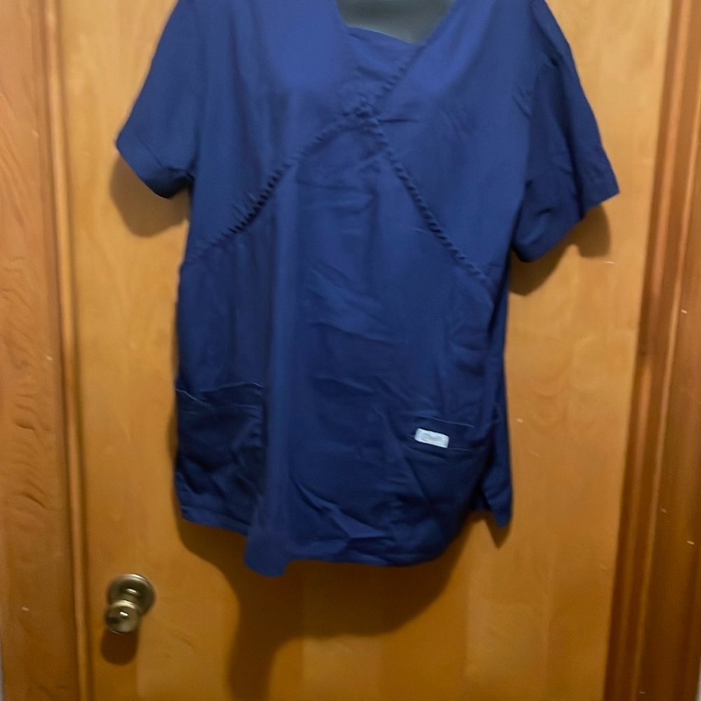 Scrub top  Women's Navy Blue Top by crest